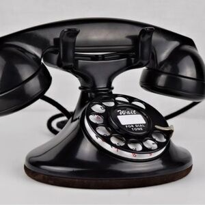 Collector's Western Electric 202 "French" Rotary Phone with External Ringer Box